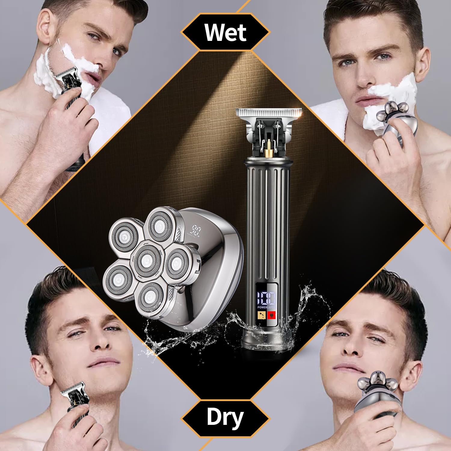Amazon.co.jp: ハゲ男性用ヘッドシェーバー&プロフェッショナル